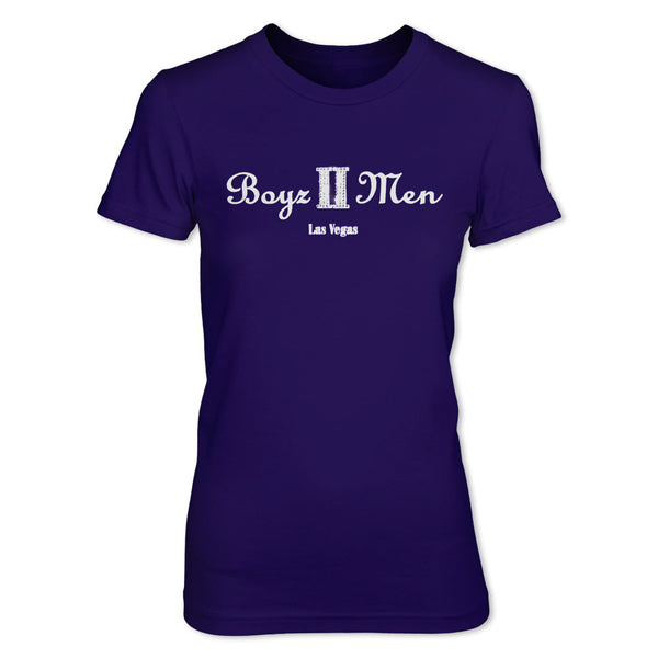 Las Vegas T-Shirt - Purple Sparkle